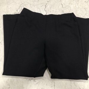 Women’s PSR Petite Small (Size 4/6) Regular Length Stretchy Black Pants.